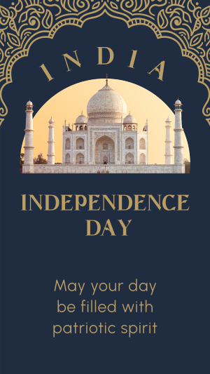 Decorative Indian Independence Facebook story Image Preview