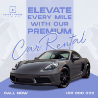 Modern Premium Car Rental Instagram post Image Preview