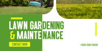 Neat Lawn Maintenance Twitter post Image Preview