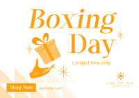 Boxing Day Offer Postcard Image Preview