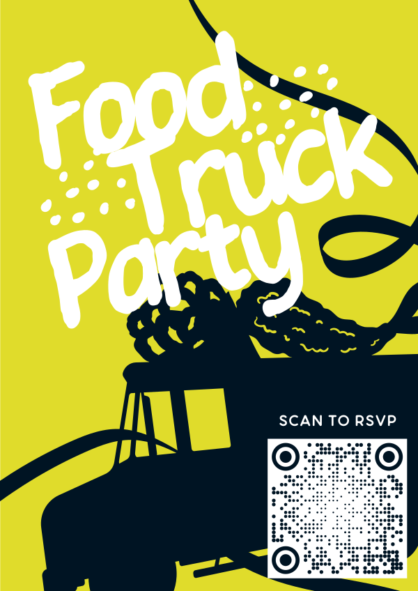 Food Truck Party Flyer Design