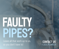 Faulty Pipes Facebook post Image Preview