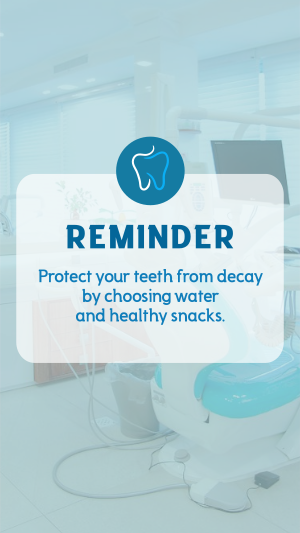 Dental Reminder Instagram story Image Preview