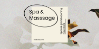 Spa & Massage Opening Twitter post Image Preview