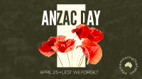 Anzac Halftone YouTube Video Design