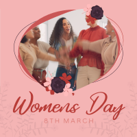 Women's Day Celebration Instagram Post Design