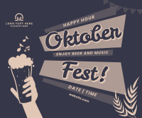 Oktoberfest Beer Promo Facebook Post Design