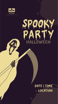 Spooky Party Instagram Story Design