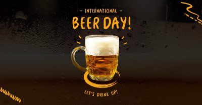 International Beer Day Facebook ad Image Preview