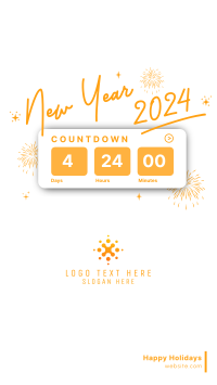 Countdown New Year Facebook story Image Preview