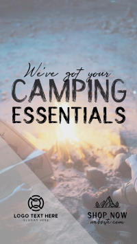 Camping Gear Essentials YouTube Short Preview