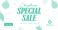 Christmas Holiday Shopping Sale Facebook Ad Image Preview