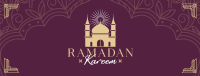 Blessed Ramadan Facebook cover Image Preview