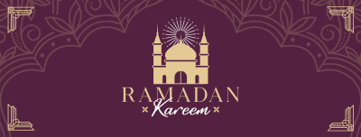 Blessed Ramadan Facebook cover Image Preview