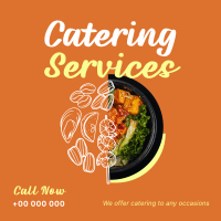 Food Catering Services Instagram post Image Preview