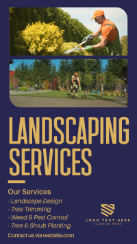 Landscaping Services Video Preview