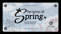 Spring Season Facebook event cover Image Preview