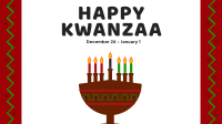 Happy Kwanzaa Facebook Event Cover Image Preview