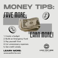 Savings Finance Tips Instagram Post Preview