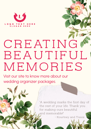 Beautiful Wedding Memories Poster Image Preview