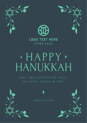 Hanukkah Festival Flyer Image Preview