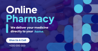 Minimalist Curves Online Pharmacy Facebook ad Image Preview