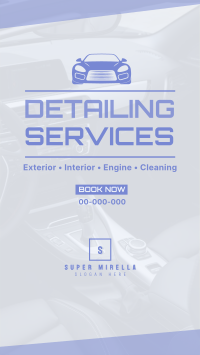 Car Detailing Services Facebook Story Image Preview