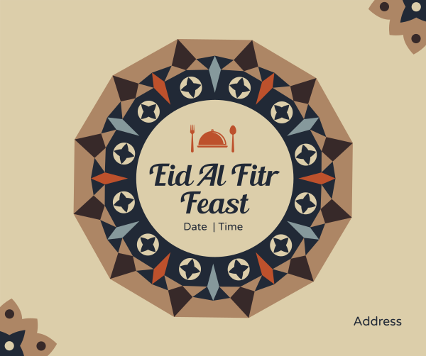 Eid Feast Celebration Facebook Post Design Image Preview