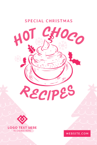 Christmas Hot Choco Pinterest Pin Image Preview