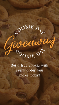 Cookie Giveaway Treats TikTok Video Image Preview