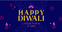 Happy Diwali Greeting Facebook ad Image Preview