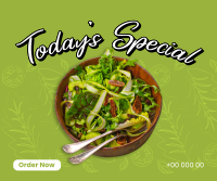 Salad Cravings Facebook Post Design