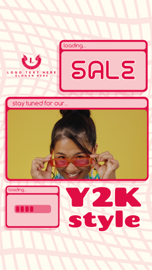 Y2K Fashion Brand Sale Facebook story Image Preview