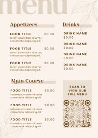 Luxury Dining Menu Image Preview