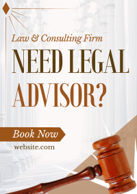 Legal Advising Poster Image Preview