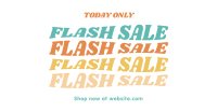 Flash Sale Warp Facebook Ad Design