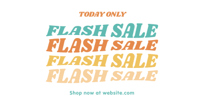 Flash Sale Warp Facebook ad Image Preview