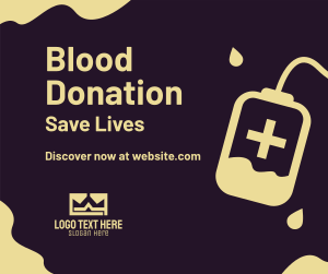 Blood Bag Donation Facebook post