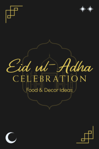 Blessed Eid ul-Adha Pinterest Pin Design