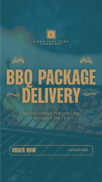 Barbecue Package Delivery TikTok Video Preview