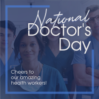 Celebrate National Doctors Day Linkedin Post Image Preview
