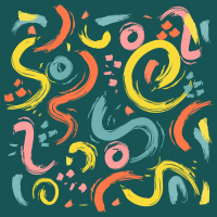 Brush Stroke Pattern T-shirt Preview