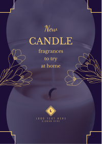 Handmade Candle Shop Flyer Image Preview