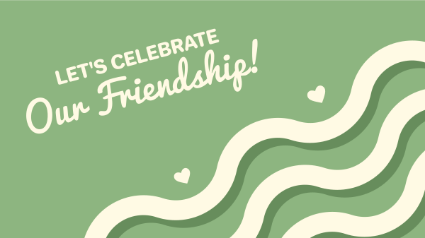 Friendship Celebration Facebook Event Cover Design Image Preview