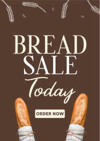 Bread Lover Sale Flyer Design