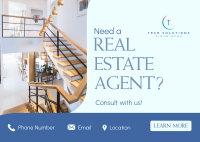 Property Consultant Postcard Design