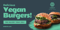 Vegan Burgers Twitter post Image Preview