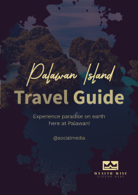 Palawan Travel Guide Poster Image Preview