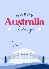 Australia Day Flyer Design