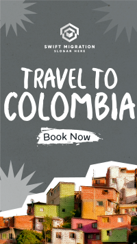 Travel to Colombia Paper Cutouts YouTube Short Image Preview